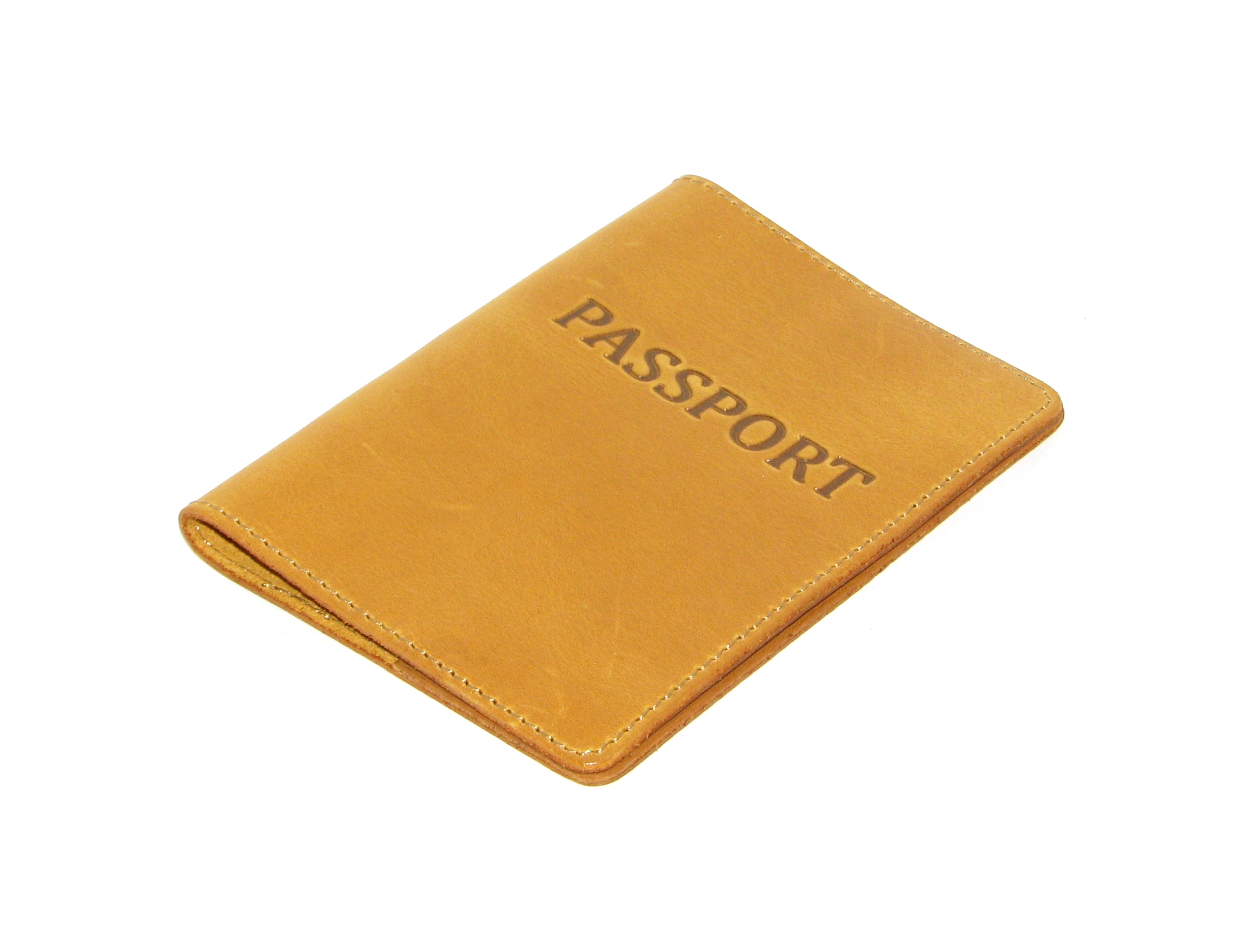 Шкіряна Обкладинка на Паспорт DNK Leather Passport-H жовта Шкіряна Обкладинка на Паспорт DNK Leather Passport-H жовта